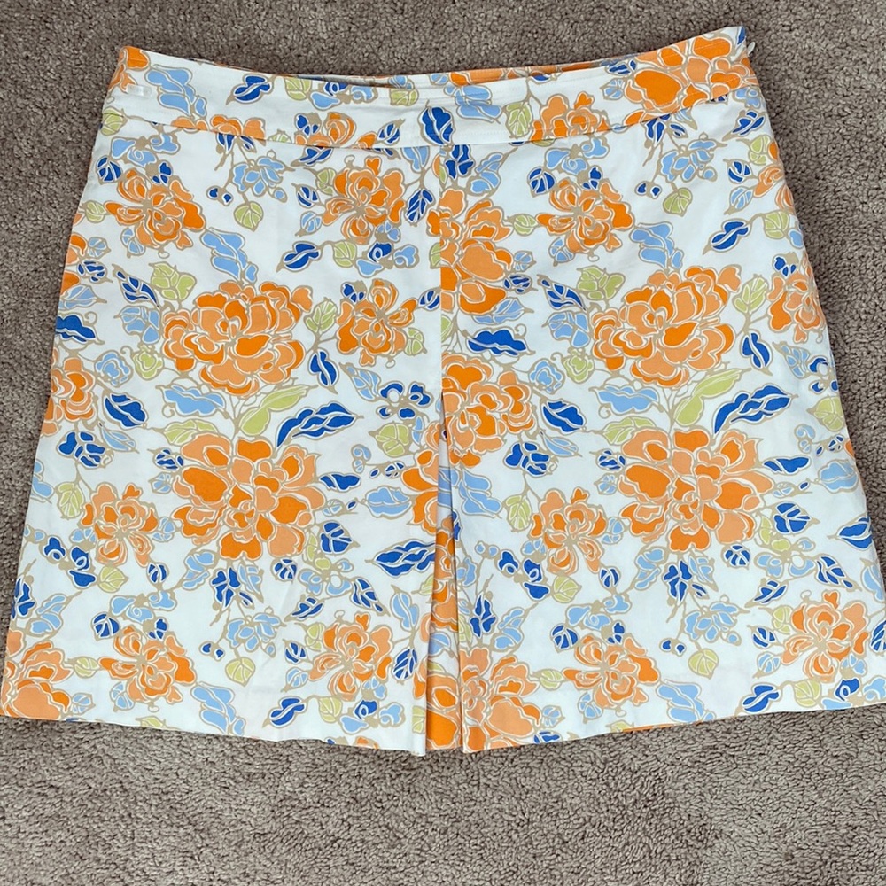 LizGolf Mini Floral Skort Size 8